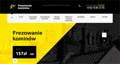 Desktop Screenshot of frezowaniekominow.info