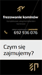 Mobile Screenshot of frezowaniekominow.info